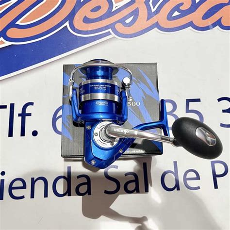 CARRETE DE JIGGING OKUMA AZORES BLUE 6500 SALTWATER Sal De Pesca