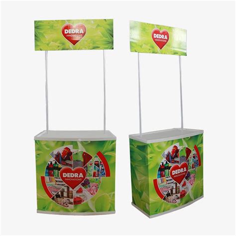 High Quality Pop Up Table Foldable Aluminum Custom Promotion Counter