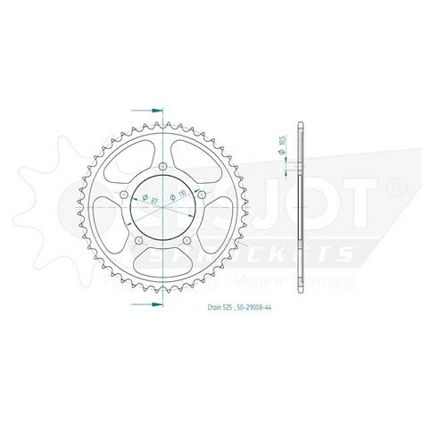 Sprocket Rear T Steel For Suzuki Sv Sa Abs Ebay