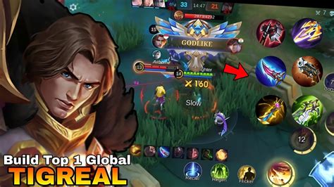 Global Tigreal New Build For Damage Build You Must Try This Build