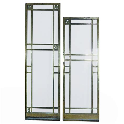 Brass Door Panels With Decorative Details For Sale At 1stdibs