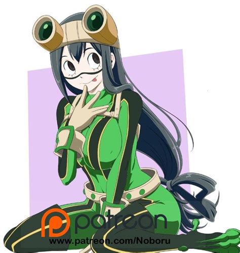 Tsuyu Asui (Fan Art) by revista-paradoja on DeviantArt | Artist, Drawing practice, Fan art