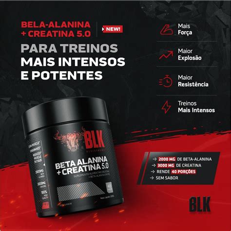 Creatina Beta Alanina Pt G Blk Performance Creatina Beta