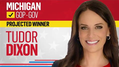 Tudor Dixon Wins Michigan Gop Governor Race Nbc News Projects