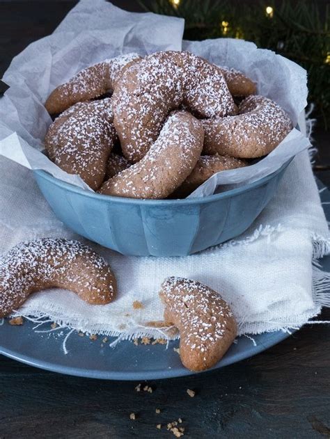 Walnuss Nougat Kipferl Kochen Und Backen Kekse Backen Rezept Rezepte