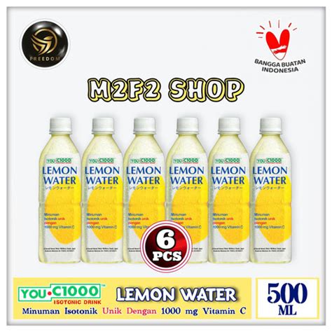 Jual You C Isotonic Drink Lemon Water Ml Harga Pcs