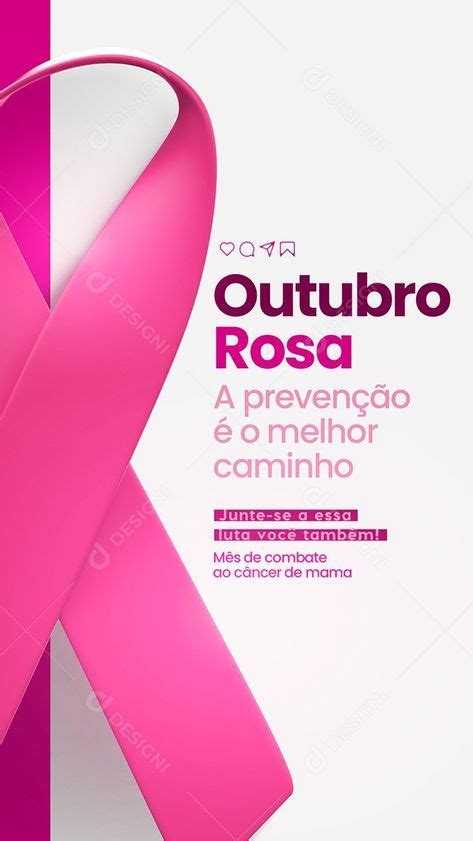 Story A Preven O O Melhor Caminho Outubro Rosa Social Media Psd