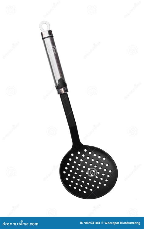 Mesh Skimmer Stock Photo Image Of Kitchenware Handle 90254184