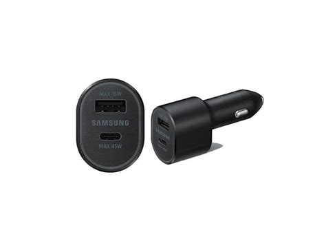 Ripley Cargador De Auto Super Carga Rapida Samsung W Negro