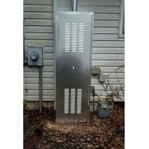 Quick Shed Water Heater Enclosure 30 In Galvanized Steel Construction