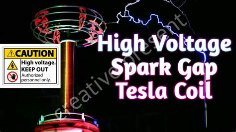 High Voltage Spark Gap Tesla Coil Make At Home 2022 Sgtc Youtube