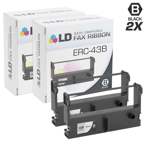 LD Compatible Printer Ribbon Cartridge Replacement For Epson ERC 43