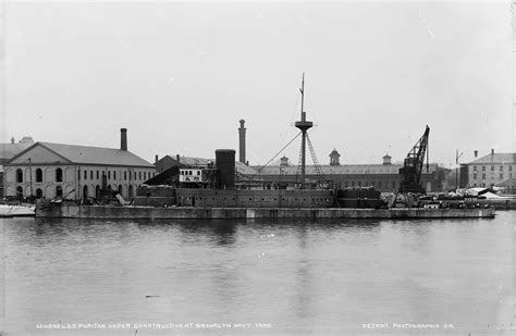 Battleship Photo Index M 1 Uss Puritan