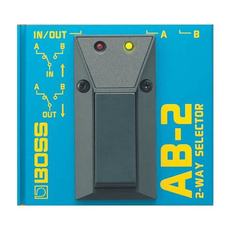 Переключатель двухканальный BOSS AB-2 - Купить в магазине "ARTIST"
