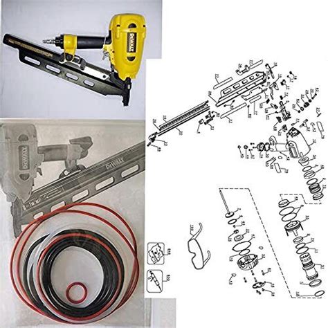 Hakatop O Ring Rebuild Kit For Framing Nailer Universal D D