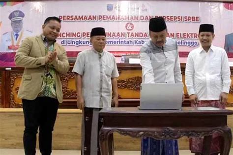 Pemkab Probolinggo Launching Penggunaan Tanda Tangan Elektronik Radar