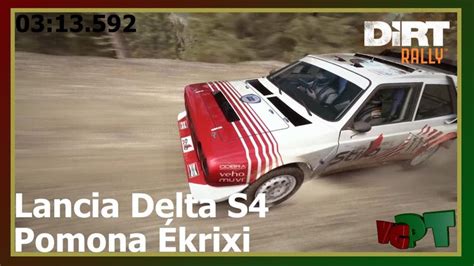 Dirt Rally Lancia Delta S4 Pomona Ékrixi WYDDC Lancia delta