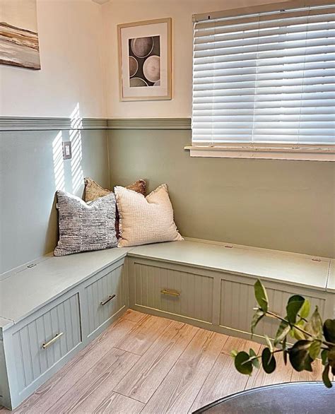 Banquette Storage Bench With Faux Drawers Ana White