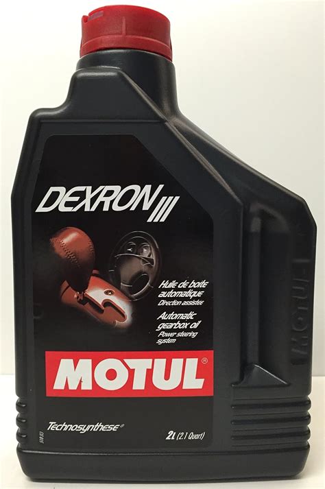 Motul 100318 Synthetic Dexron III Automatic Transmission Fluid, 2 L ...