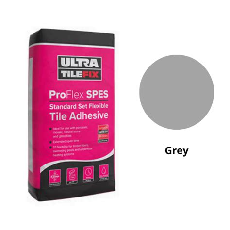 Ultra Tile Pro Flex Standard Grey Tile Adhesive Eurotiles