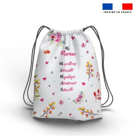 Kit Sac Dos Coulissant Motif Mes Petites Affaires Ours Tissus Price