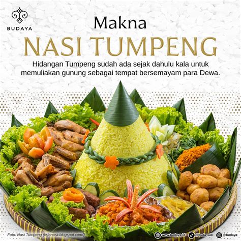 Budaya Nusantara Makna Budaya NASI TUMPENG AtmaGo