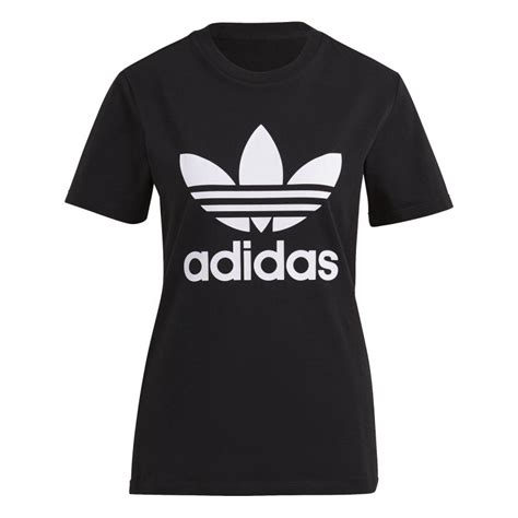 Koszulka Adidas Adicolor Classics Trefoil Gn Czarny Bia Y