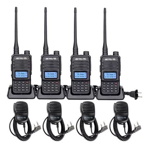 Retevis Rt85 Walkie Talkies De 2 Vías De Largo Alcance Envío gratis