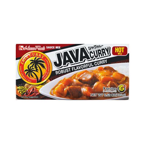Java Curry Sauce Hot Gr Cardinal Gr