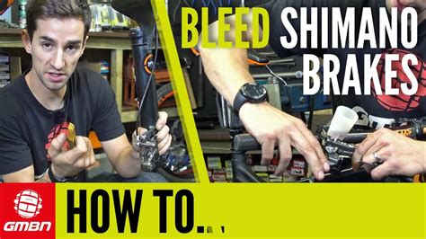 How To Bleed Shimano Disc Brakes Mountain Bike Maintenance Youtube