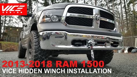 Dodge Ram 1500 Winch Mount