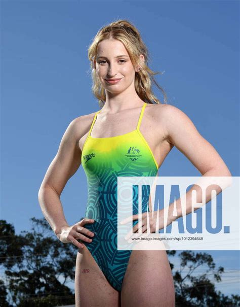 Comm22 Athletes Swimsuit Launch Swimmer Mollie Ocallaghan Is Seen