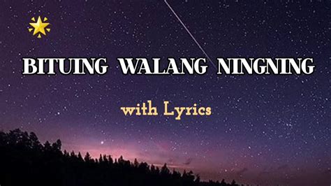 Sharon Cuneta Bituing Walang Ningning Cover Song Youtube