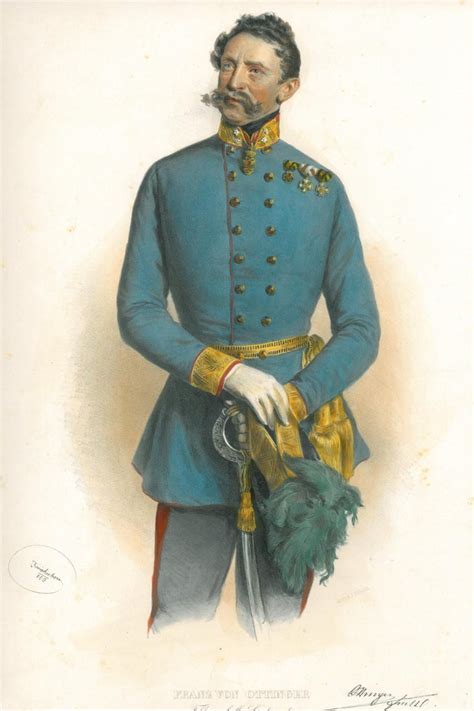 OTTINGER Franz Freiherr von 1792 1869 Kniestück nach halblinks