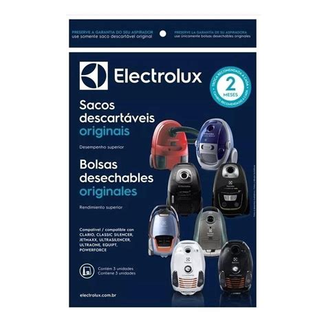 Saco Para Aspirador De P Clario Electrolux Sbecl Original Submarino