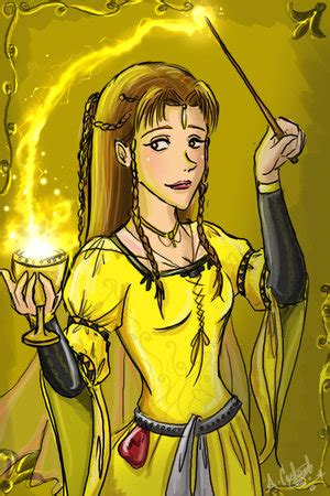 Helga Hufflepuff Fan Art Hogwarts Houses Fan Art 29287553 Fanpop