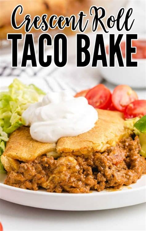 Crescent Roll Taco Bake The Best Blog Recipes