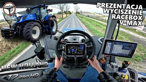 New Holland T Hd V Max Racebox Pomiar Wyciszenia Kabiny