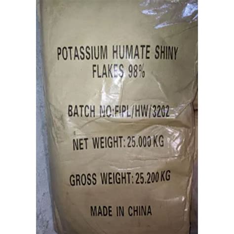 Potassium Humate Flakes Manufacturer Supplier From Nashik