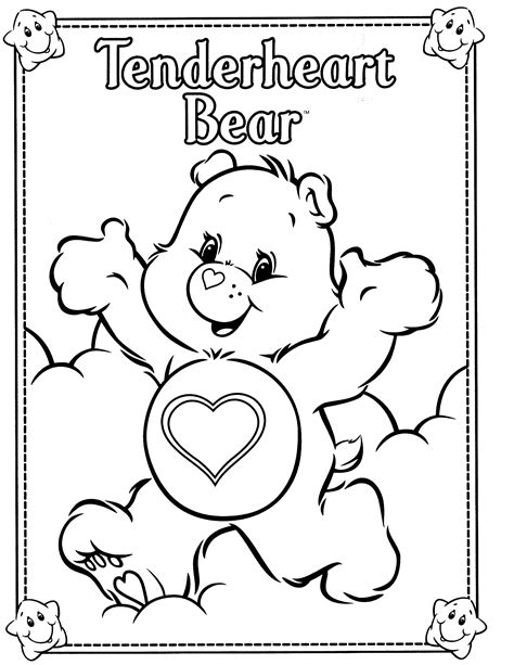 Care Bear Printables - Printable Word Searches