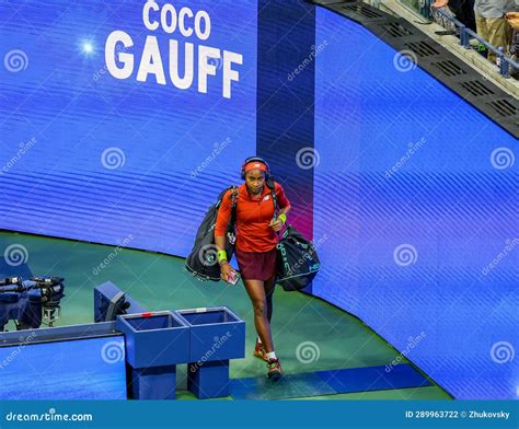 Aryna Sabalenka Of Belarus In Action During Round Of Match Against