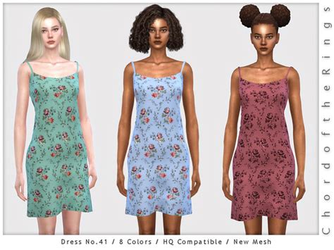 The Sims Resource ChordoftheRings Dress No 50