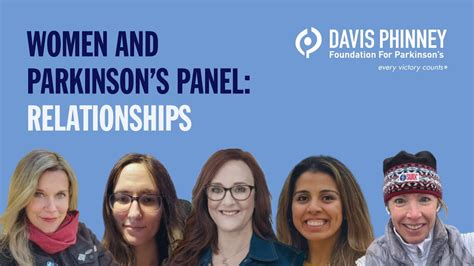 Women And Parkinsons Panel Relationships Youtube