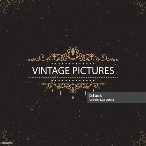 Vintage Swirl Frames Stock Illustration Download Image Now Border