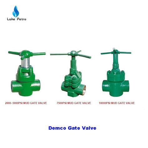 2 Inch 5 000 Psi Demco Dm Mud Gate Valve Dm Gate Valve And Demco