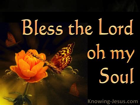 Psalm 103 2 Bless The Lord O My Soul Black