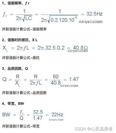 谐振电路 01 介绍 Csdn博客