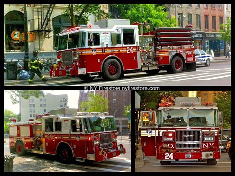 Fdny Engine 24 Located On 6th Avenue In Nyc E24 Shares Quarters With