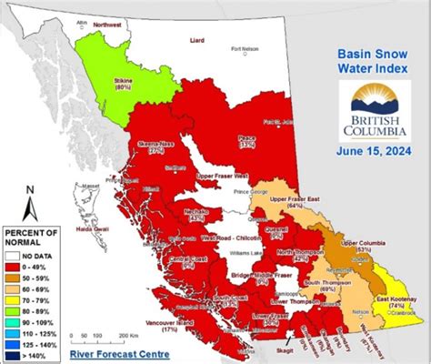 'This year’s snow has melted at a typical rate': Last BC snowpack ...