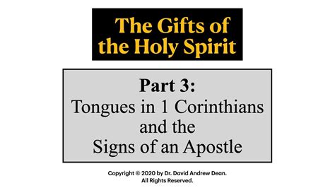 The Ts Of The Holy Spirit Part 3 A Five Part Study Of Spiritual